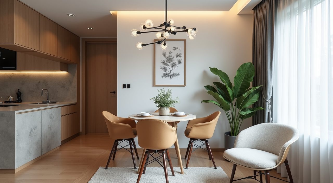 HDB Flat Dining Area Design Ideas