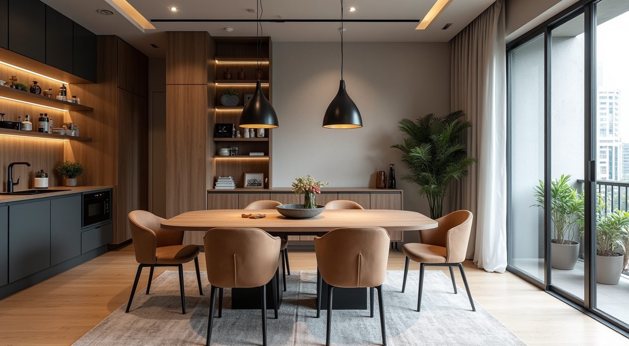 Industrial Dining Area Design Ideas for Singapore Homes