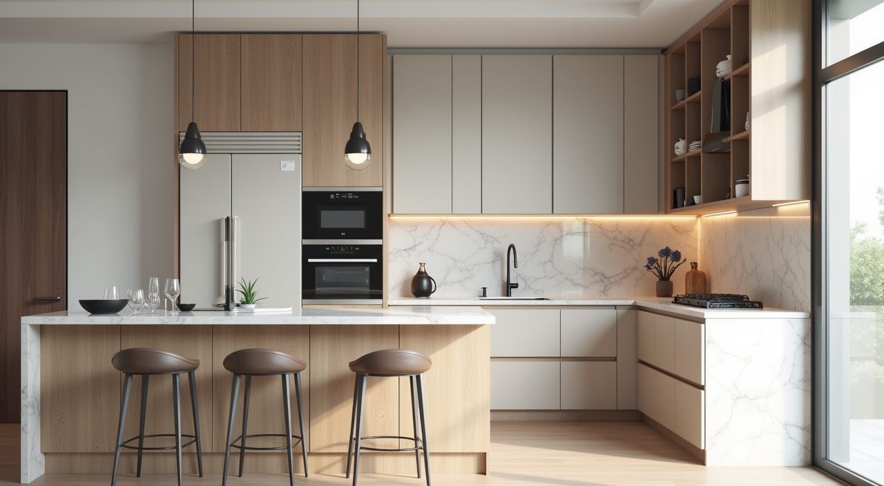 Kitchen Cabinet Materials Compared (Laminate vs Quartz)