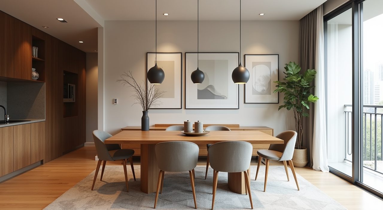 Mid-Century Modern Dining Area Design Ideas for Singapore Homes