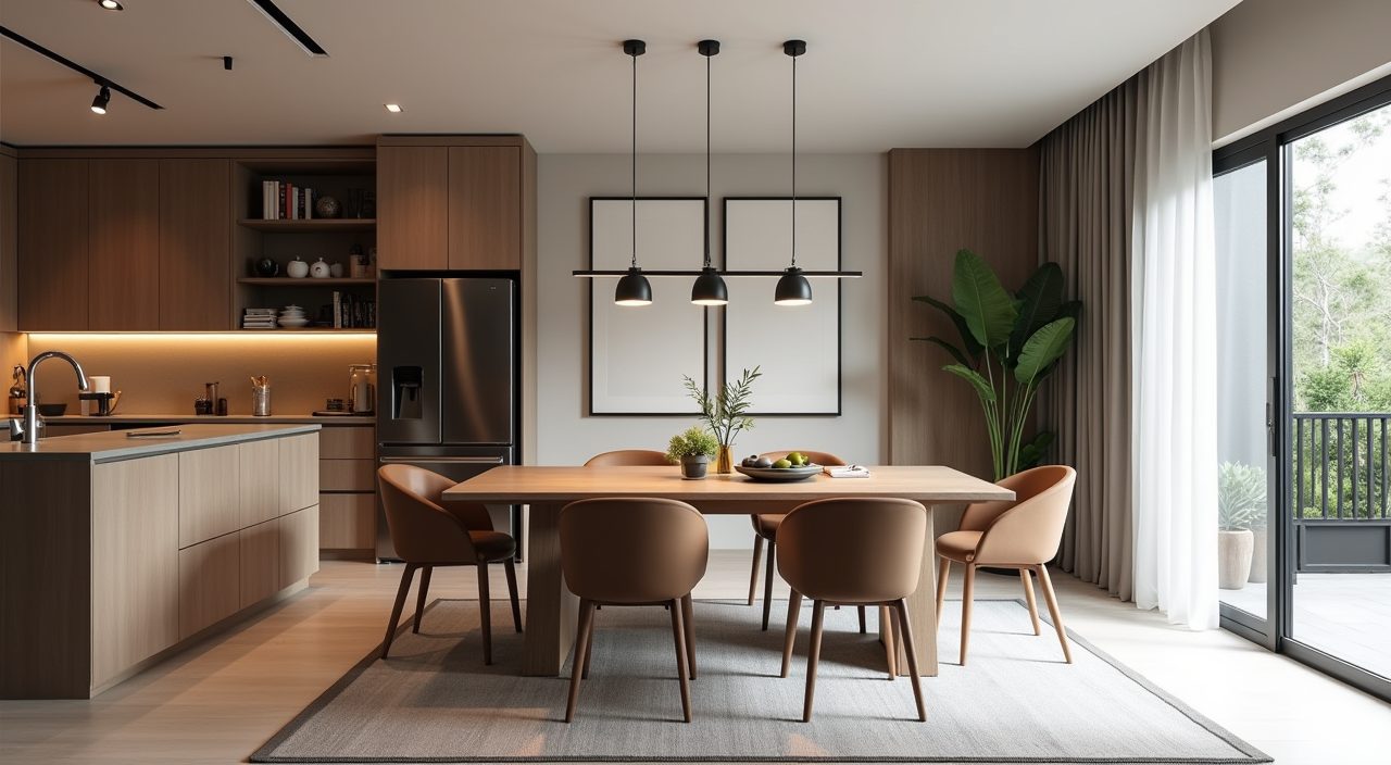 Modern Contemporary Dining Area Design Ideas for Singapore Homes