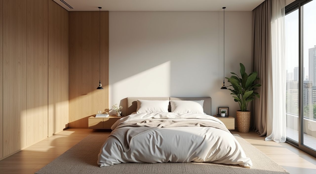 Muji Japanese Master Bedroom Design Ideas for Singapore Homes