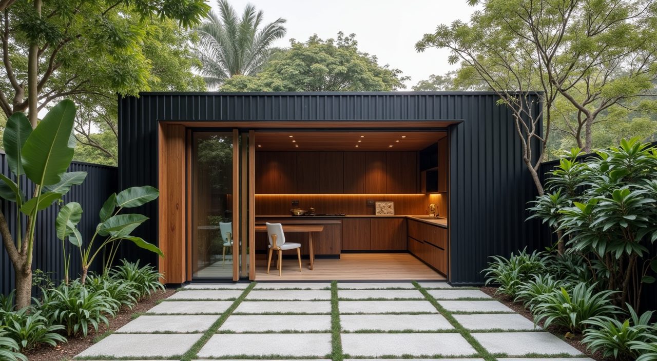Service Yard Design in Singapore: How to Hide the Laundry and Bomb Shelter