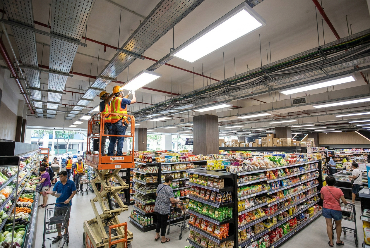 Electrical Installation and Maintenance for a Retail Outlet