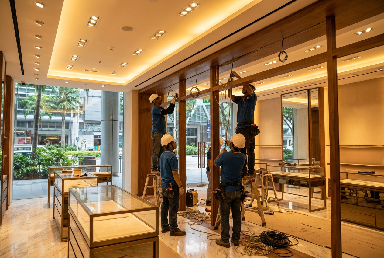 Electrical Installations and Maintenance for a Retail Boutique