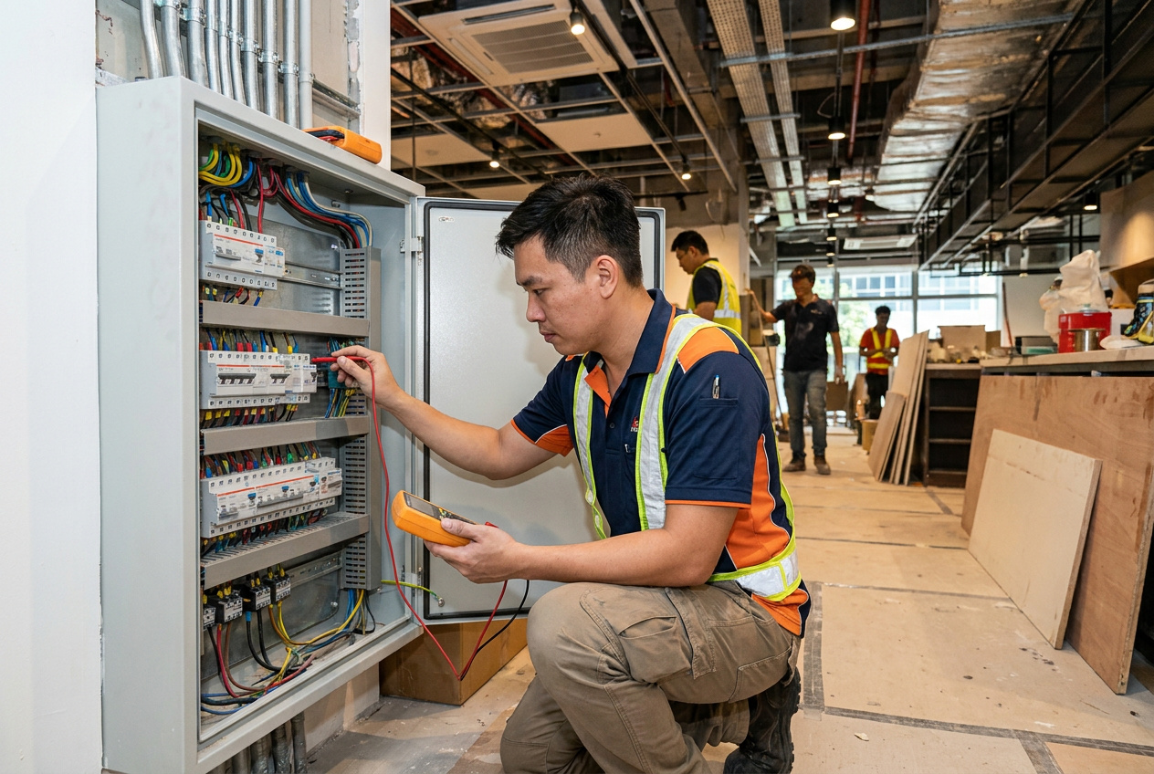 Ensuring Electrical Compliance & Safety for a Commercial Tenant